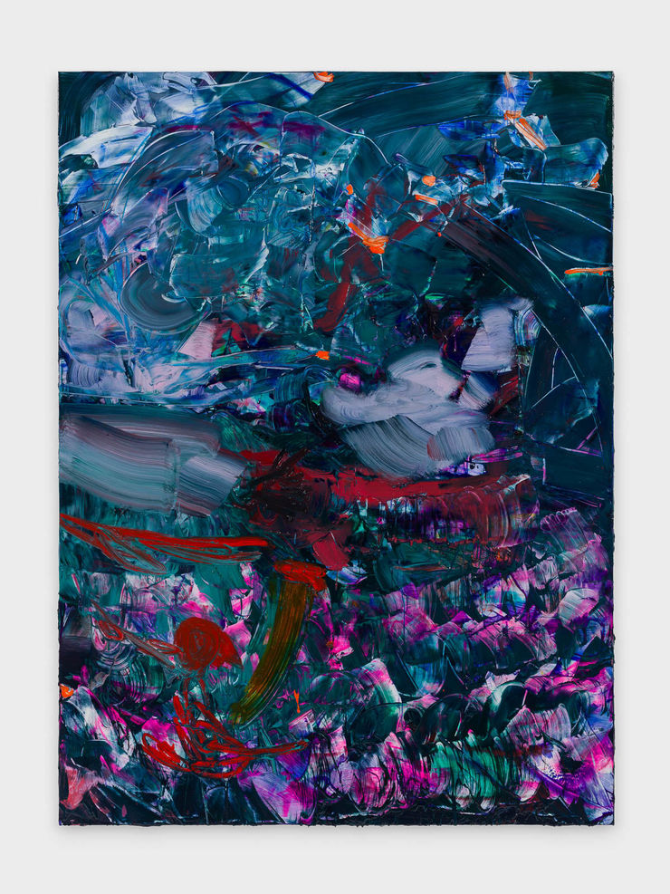 Jadé Fadojutimi, Baffled Once Again, 2024