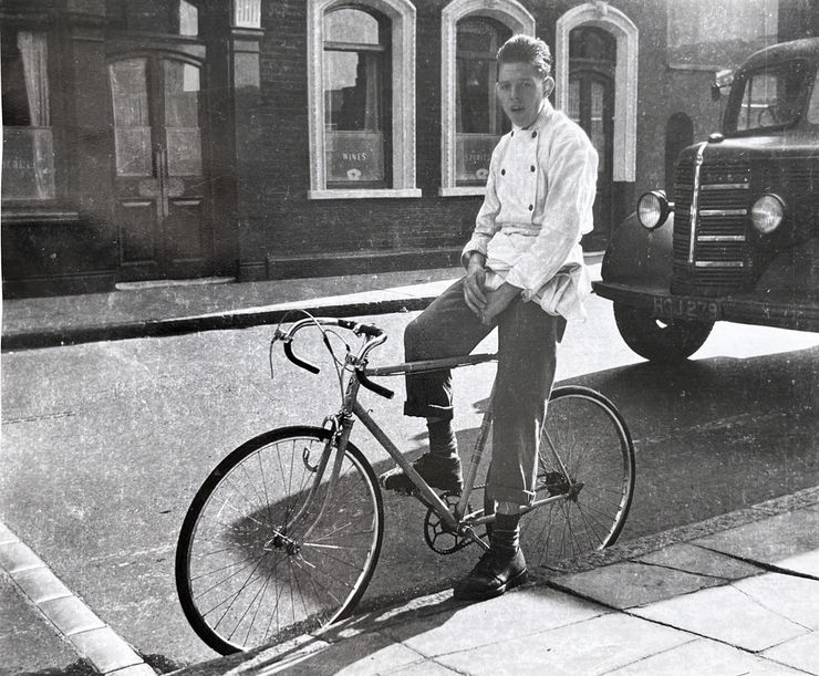 Untitled (Bicycle boy)