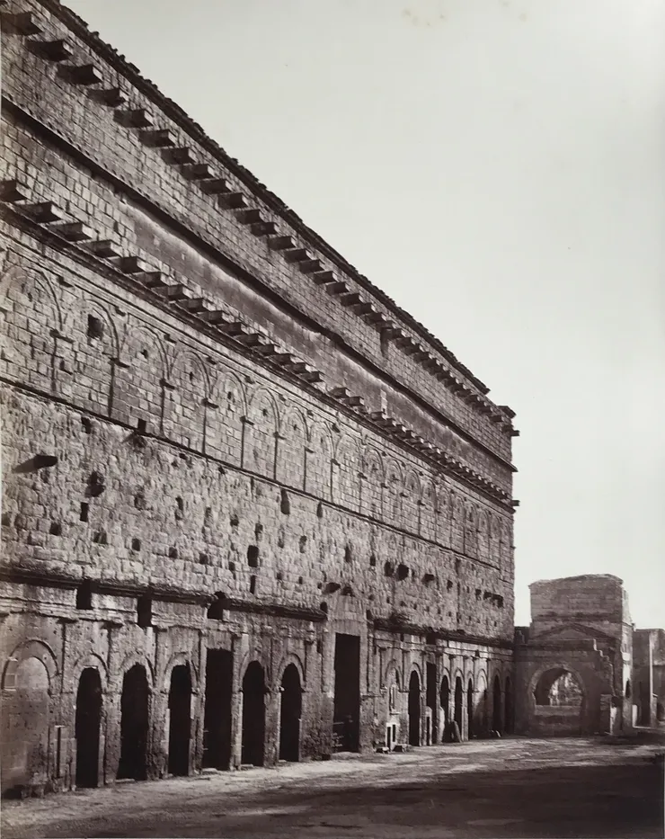 Edouard Baldus, Orange. Theatre Antique