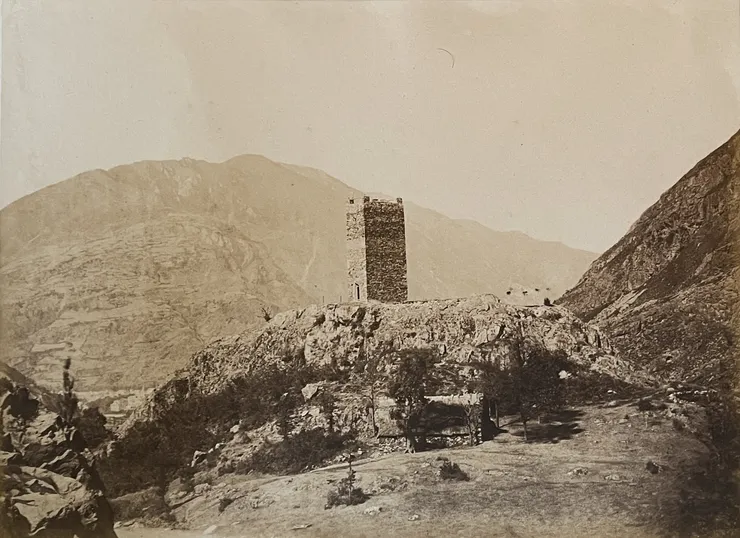 Ange Eugene Henri Mailand, Tour de Castel Viel, 1856