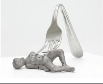 Urs Fischer, Fork Guy, 2024