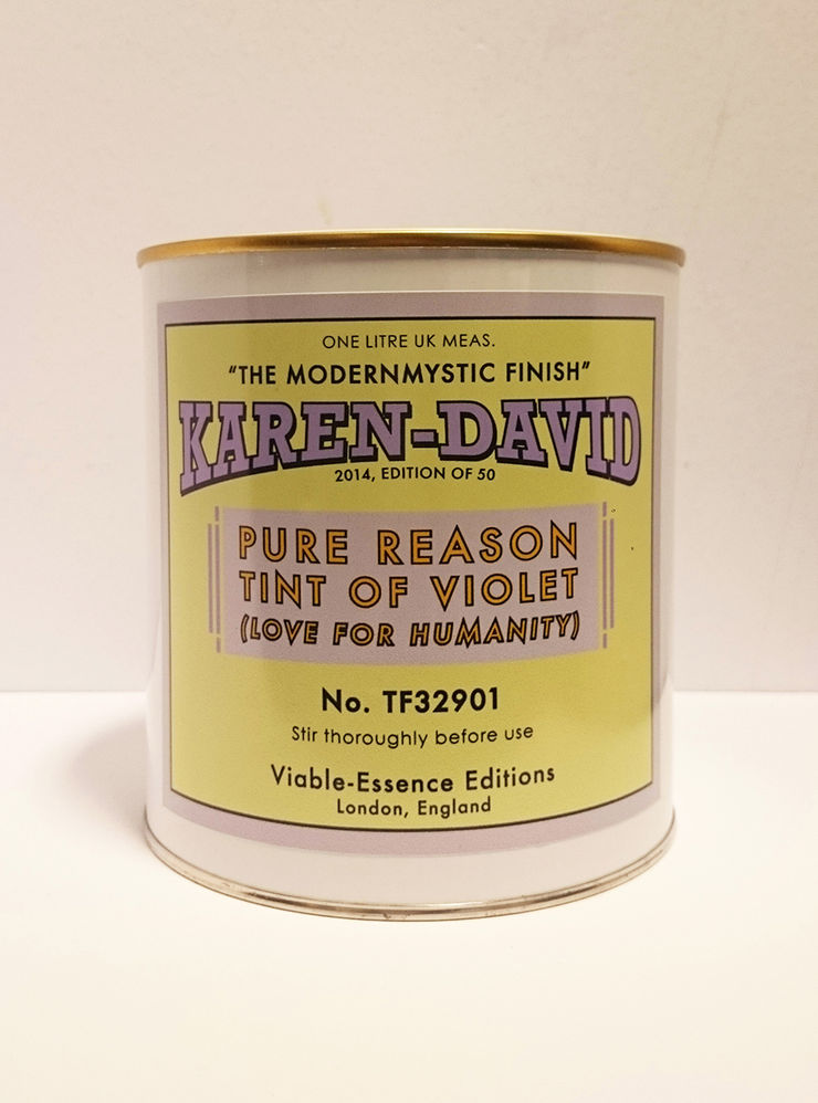 Karen David, Pure Reason Tint of Violet (Love for Humanity), 2014