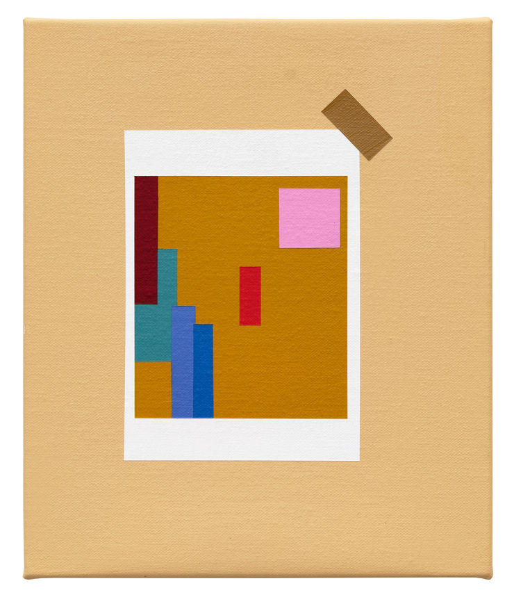 Juan Bolivar Def Leppard, 2023 Acrylic on canvas 25cm x 21cm