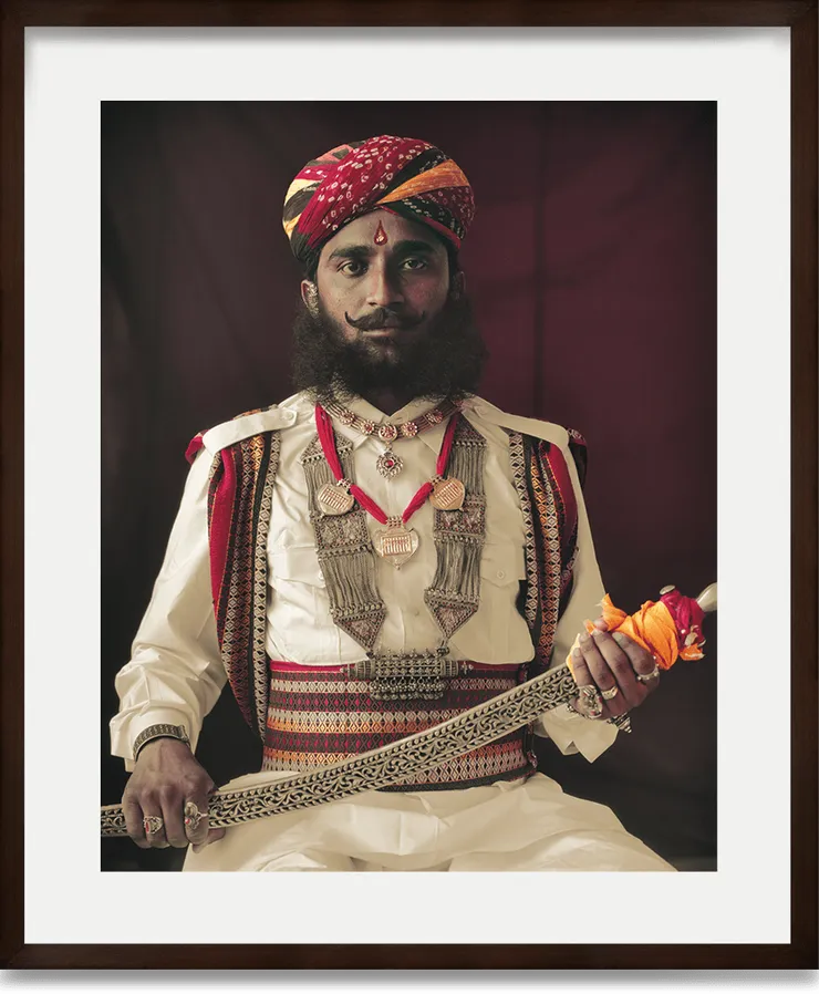 Jimmy Nelson, Rabari Nobleman - Rathanambore National Park - Aman Bagh, Rajasthan - India, 2012