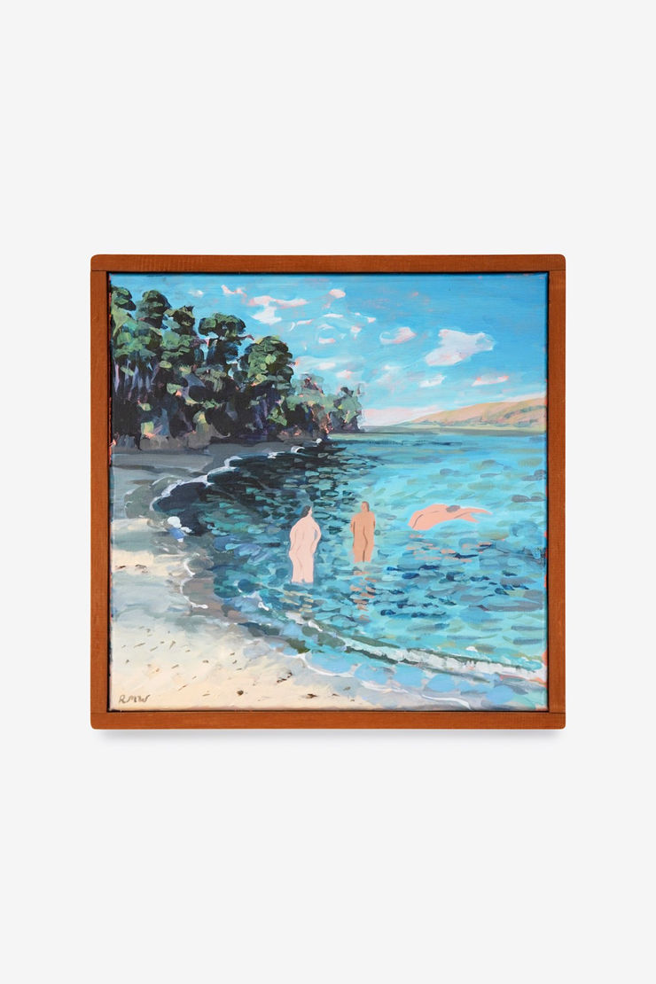 Rob Moss Wilson, Late Afternoon Shell Beach Skinny Dip