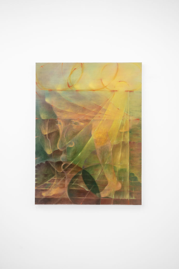 Alice Ningci Jiang, Three legged clock, 2025