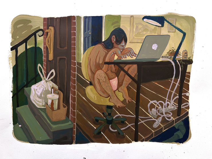 Andrea Luper, On the Clock, 2025