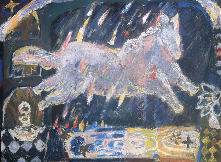 Zan Wang, The Night Clouds Fade in the Eyes That Gaze, 2026