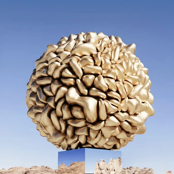 Frequency Of The Sun, 4M - Desert Installation