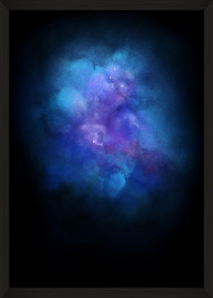 Galaxy Explosion (Diamond Dust - Indigo)