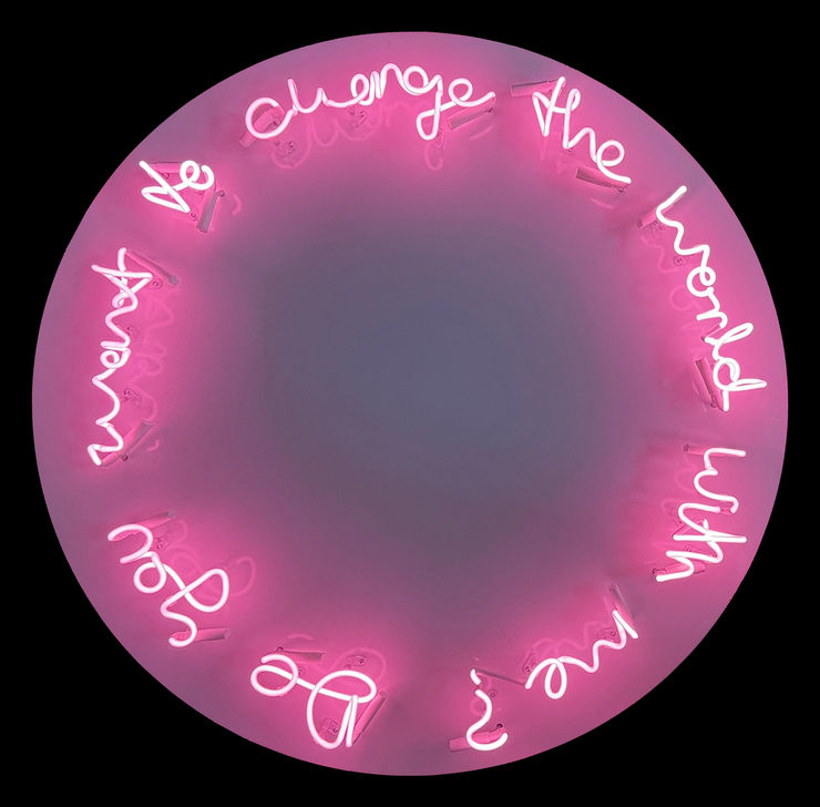 Do You Want To Change The World With Me? (Pink)