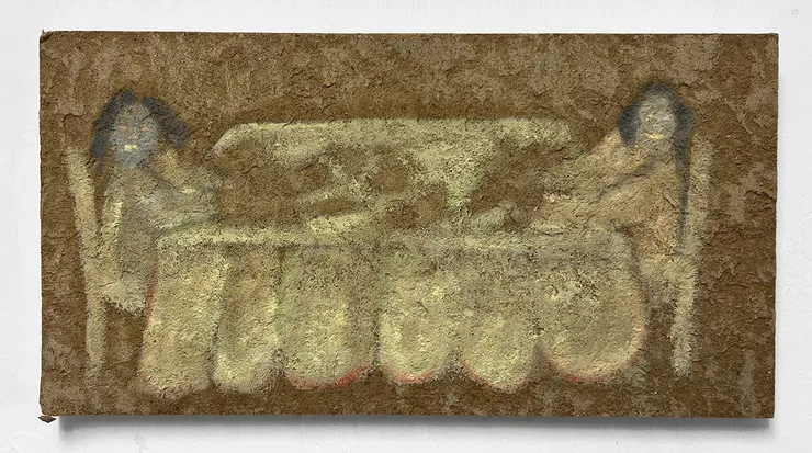 Julie Hostin, Et si la faim du monde arrivait, c'est avec toi que je mangerais des écorces, 2025