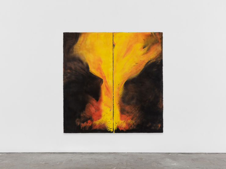 Untitled (soil cursed and lit and burst)