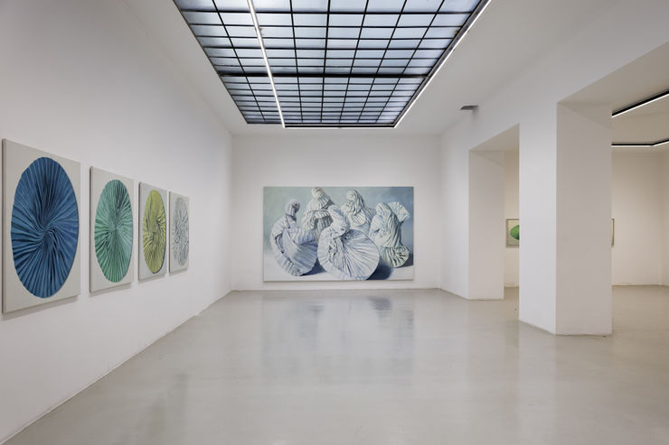 Alina Kunitsyna "In the Fold" Studio View #01, 2017