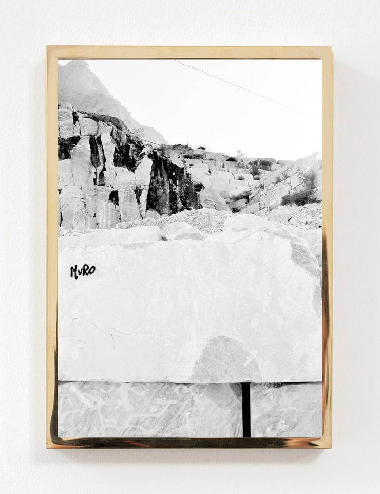 Amy Stephens Golden Echo, 2024 Archival pigment print, brass welded frame 31 x 22 cm framed Edition of 3 + 1AP (Edition record)