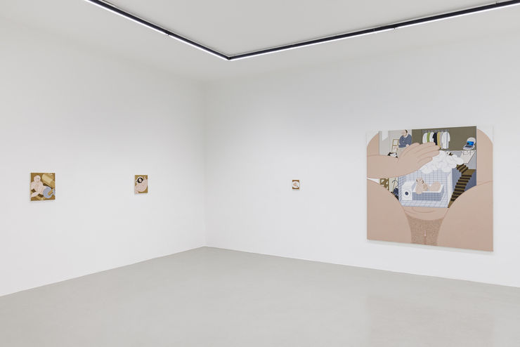 Alexander Basil Installation View, The week stretching out in front of you, 2022