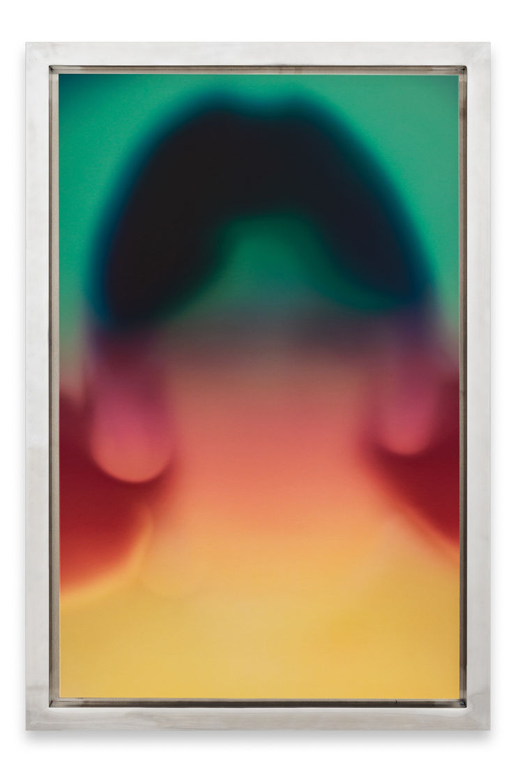 Francisco Tavoni What's Real, 2024 Unique Ditone Print on Baryta Rag Waxed With Aluminum Artist Made Frame 88 x 59.5 cm 34 5/8 x 23 3/8 in