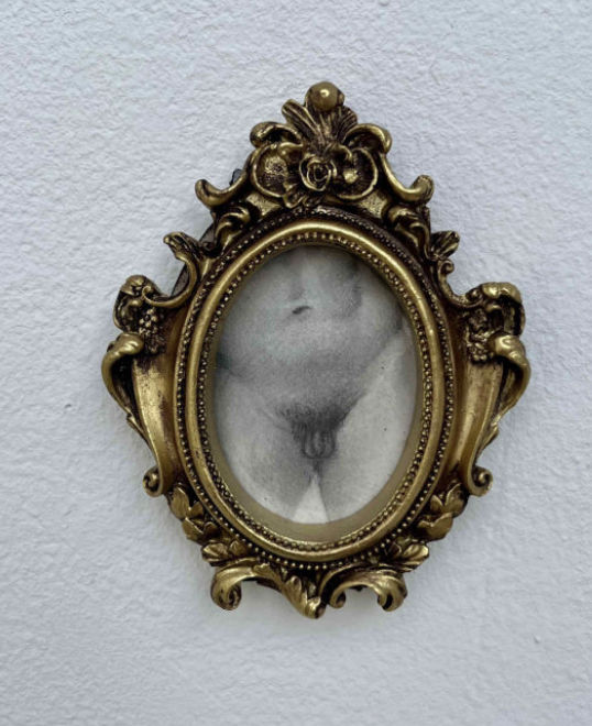 Leonard Železo Adonis, 2025 pencil on paper 12 x 10 cm 4 3/4 x 4 in