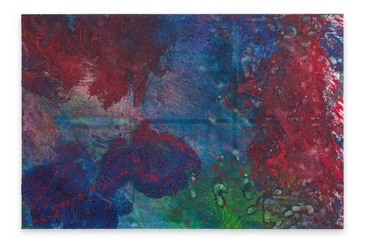 Hermann Nitsch BFII_04_21, 2021 200 x 300 cm 78 3/4 x 118 1/8 in