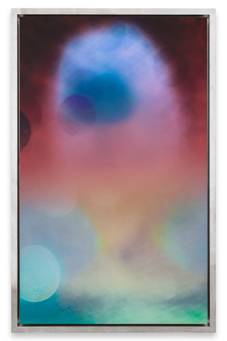 Francisco Tavoni Third Eye To Scape, 2024 Unique Ditone Print on Baryta Rag Waxed With Aluminum Artist Made Frame 158 x 100 cm 62 1/4 x 39 3/8 in