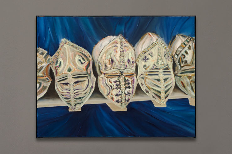 Marc Henry I Am Perpetually Haunted By a Future That Could Have Been, 2023 Oil on Canvas 50 x 65 cm 19 3/4 x 25 5/8 in