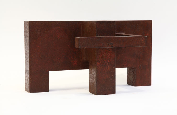 Casa del Saluto n.2, 1997, Fe 43, cm 32x63x42
