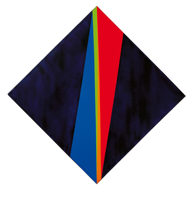 Max Bill, verdichtung aus violet, 1964-1972