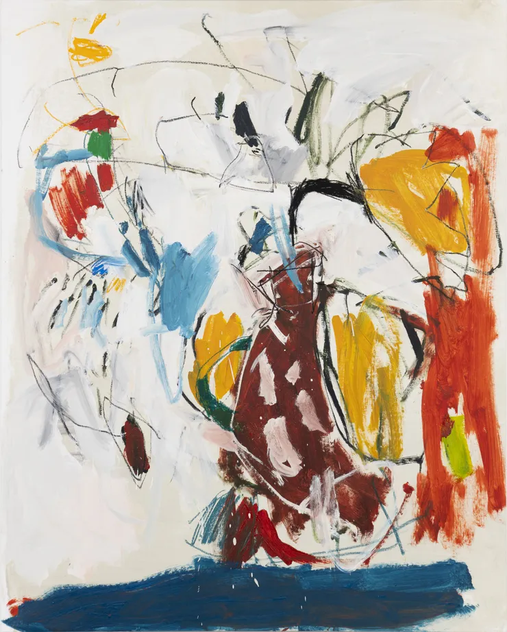 Luis Olaso, Composition for a vase with a vase with yellow flowers, 2026