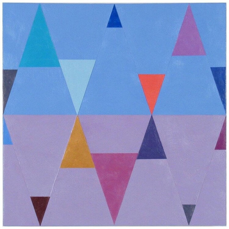 Joanne Mattera, Chromatic Geometry 28, 2015