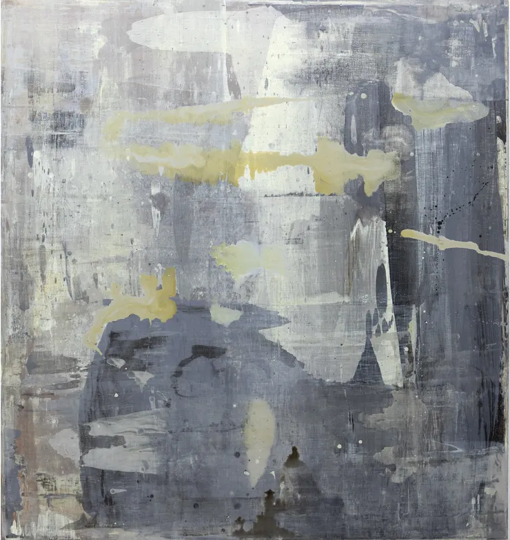 Deborah Dancy Wanderer's Paradise, 2025 acrylic on canvas 64 x 60 inches