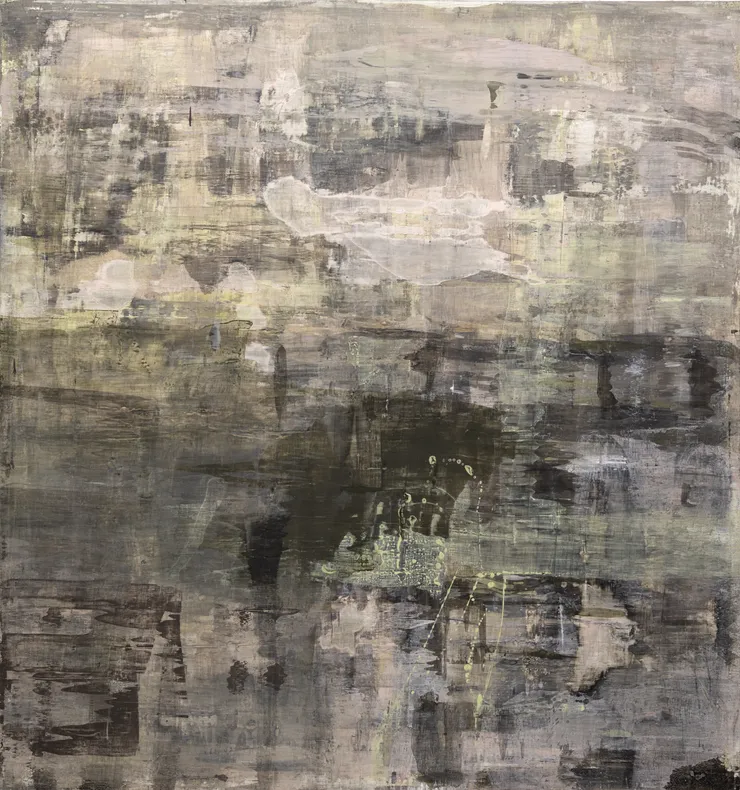 Deborah Dancy Between Sight and Seeing, 2025 acrylic on canvas 64 x 60 inches