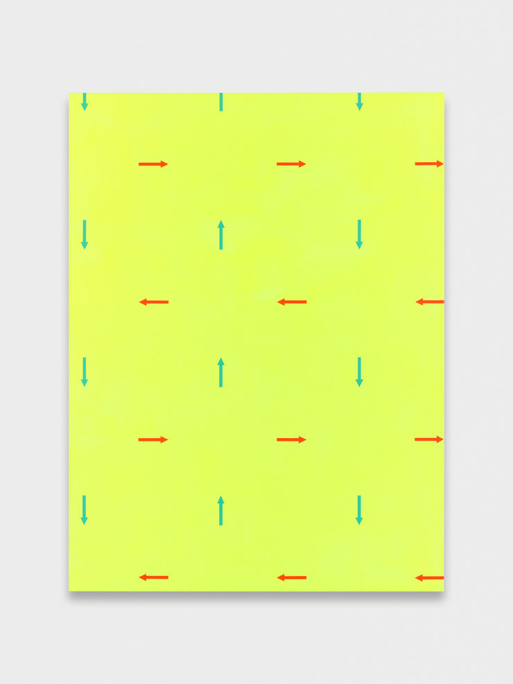 Nick Oberthaler Untitled (Boogie Woogie), 2018 Acrylic on canvas 160 x 120 cm 63 x 47 1/4 in