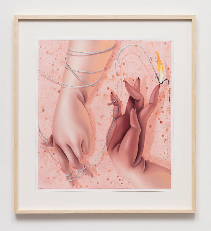 Sarah Slappey, Flame Fingers, 2020