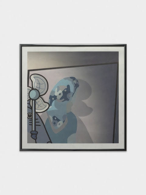 Joon Yeon Park, Mum’s Room (my old painting), 2018