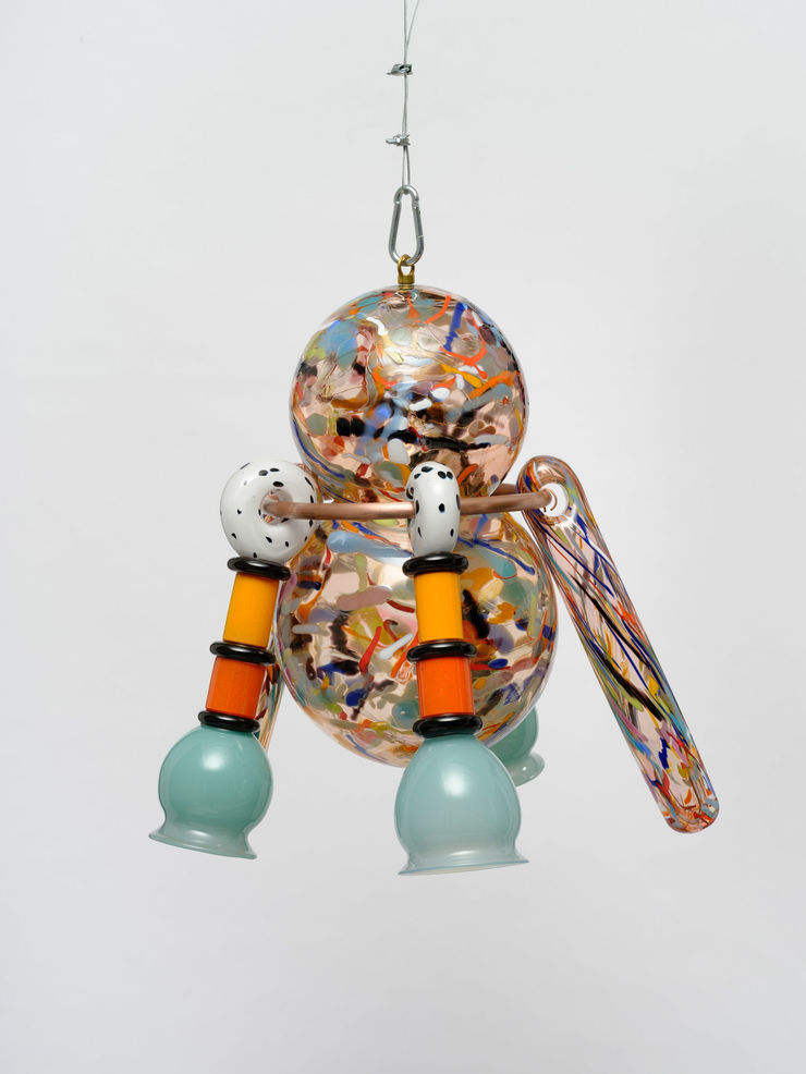 Denis Savary Charm 2, 2021 Blown glass, copper 53 x 54 cm 20 7/8 x 21 1/4 in