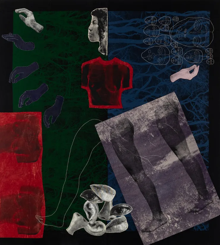 Zohra Opoku, ‘I am Great of Magic, with the knife that came forth from Seth. My feet belong to me forever. I am present in glory and I am mighty through this Eye that raised up my heart after weariness. One transfigured in heaven, mighty on earth, I have flown as a fa, 2020-22