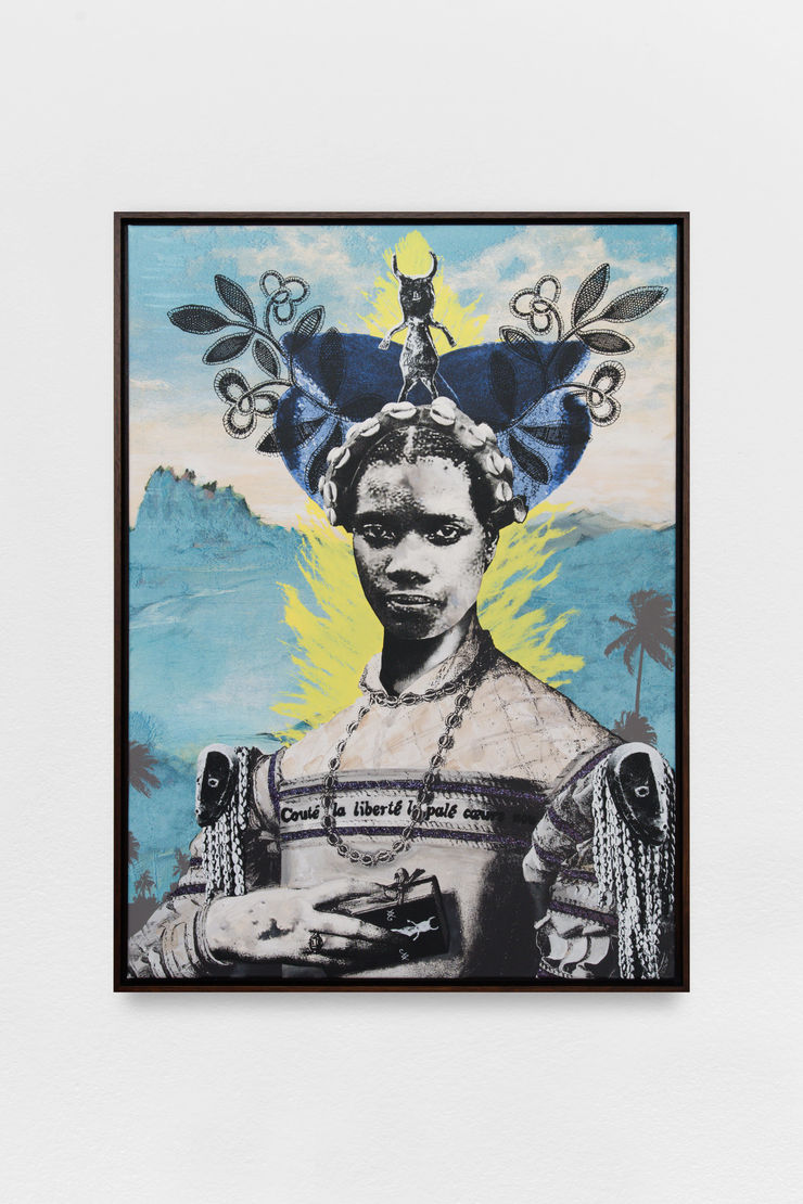 Raphaël Barontini, La Mambo de Jacmel, 2025