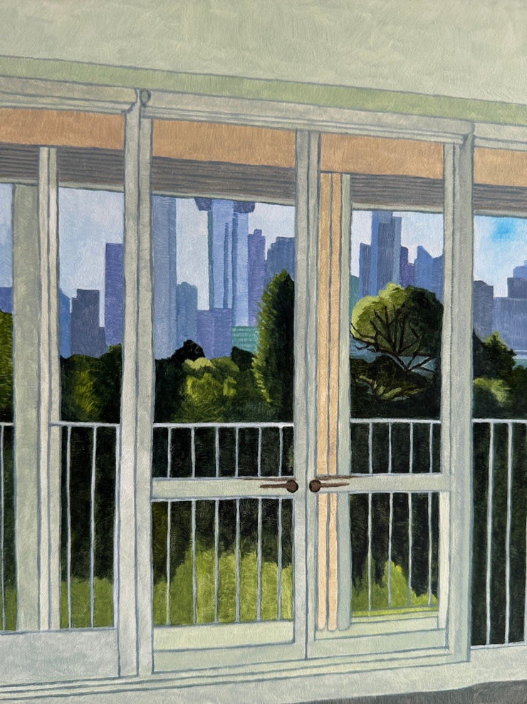 Chantel de Latour, City skyline II, 2025