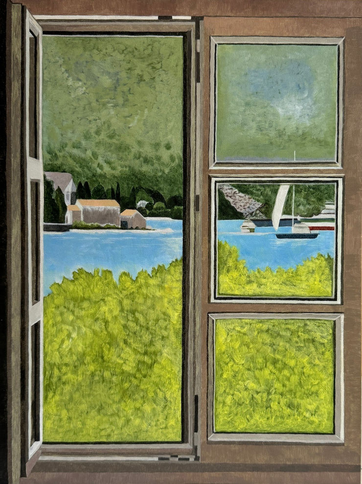 Chantel de Latour, 4-pane window, 2024