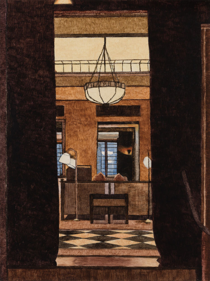 Chantel de Latour, Hotel Lobby, Paris, 2026