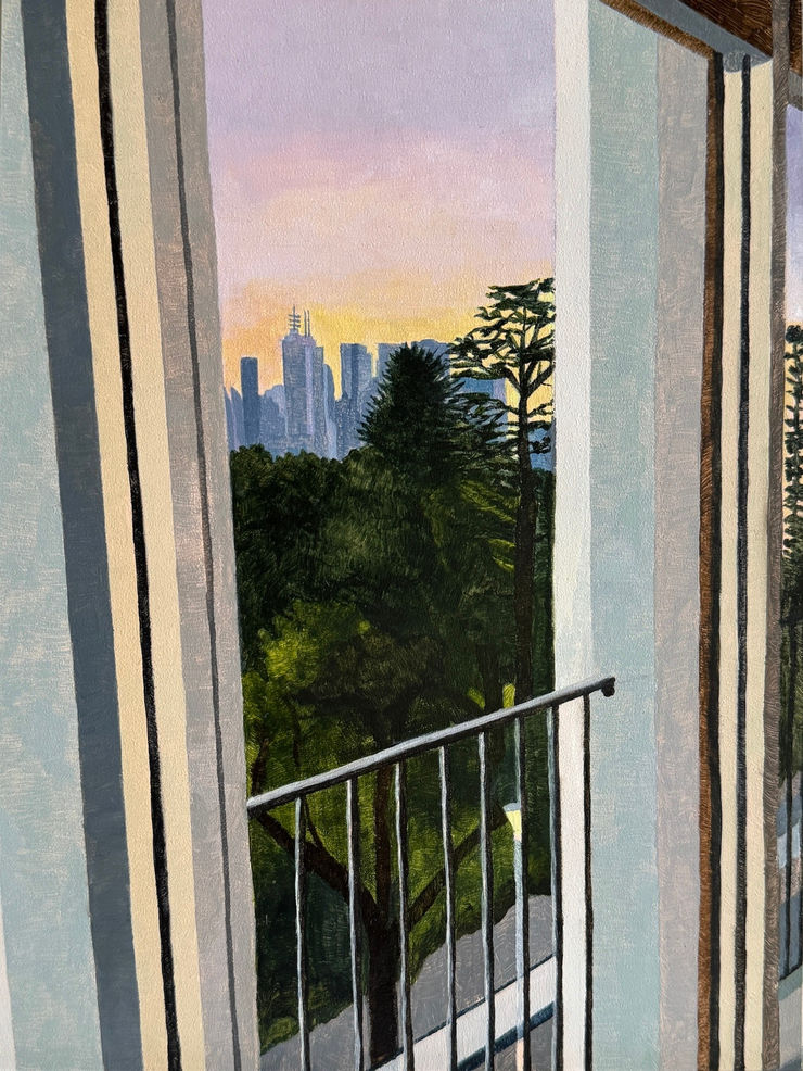 Chantel de Latour, Sunset at Fairlie, 2025