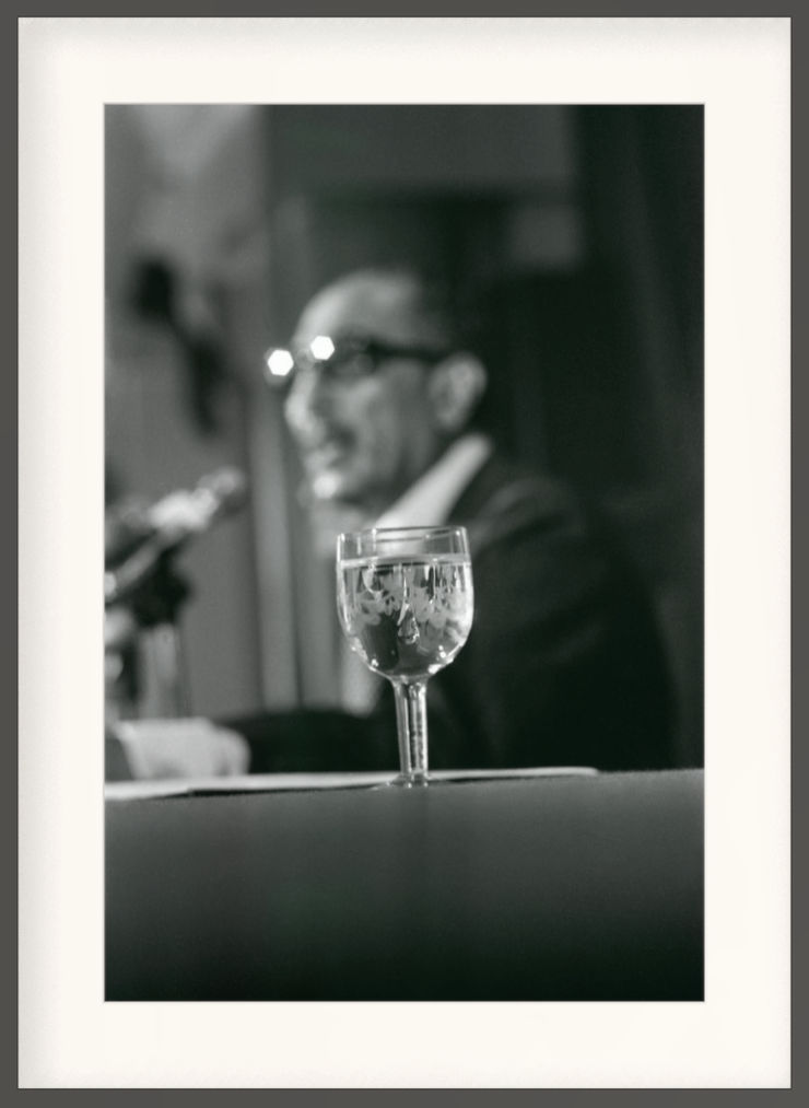 Anwar Sadat, King David Hotel, Jerusalem, 1977 BAM1977011W01410S-03A