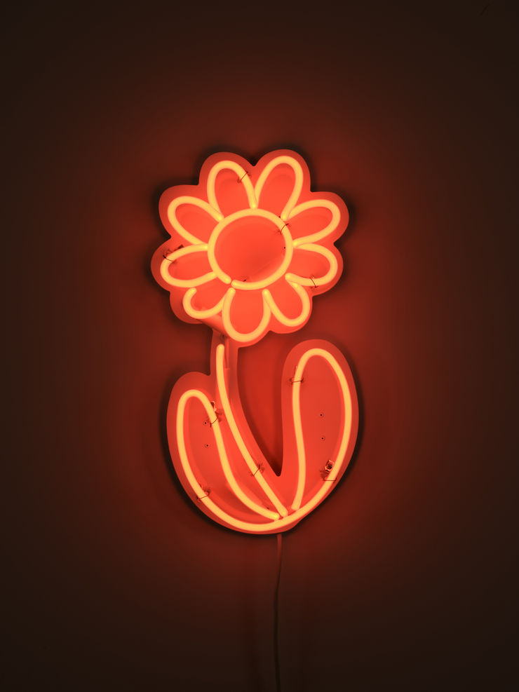 Michael De Feo, Flower (Orange), 2015