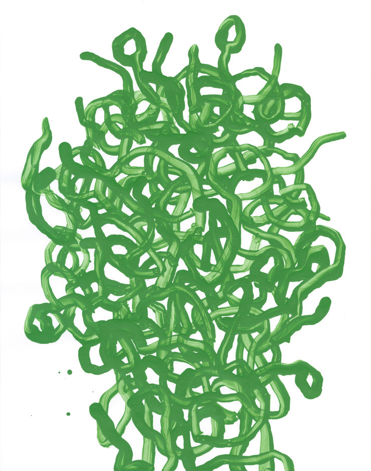 Michael De Feo, Plant life self portrait, 2015