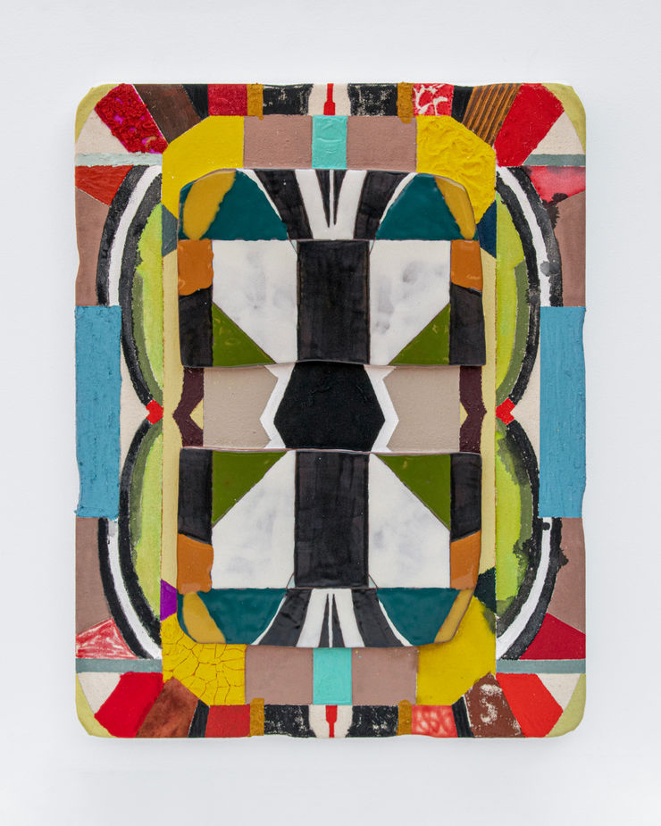 Kevin Umaña, Well Catered and Edges of Patterned Wall, 2023