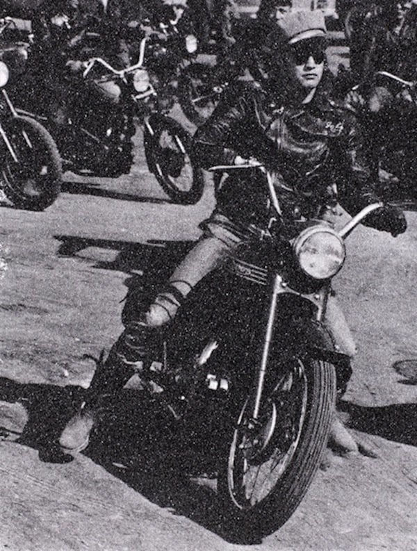 Russell Young, Brando On Bike, 2008