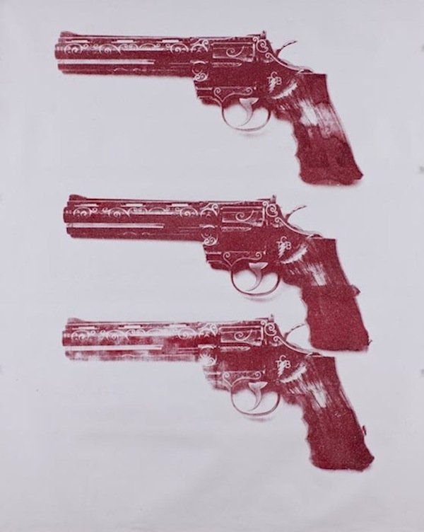 Russell Young, Elvis TCB Guns "Taking Care of Business", 2011