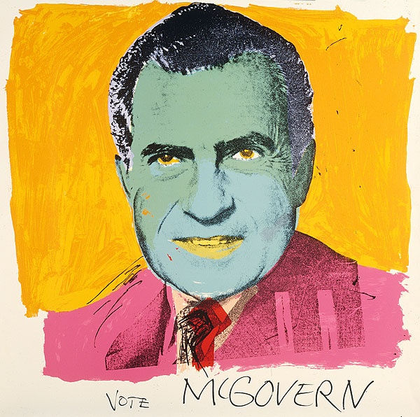 Andy Warhol, Vote McGovern, 1972