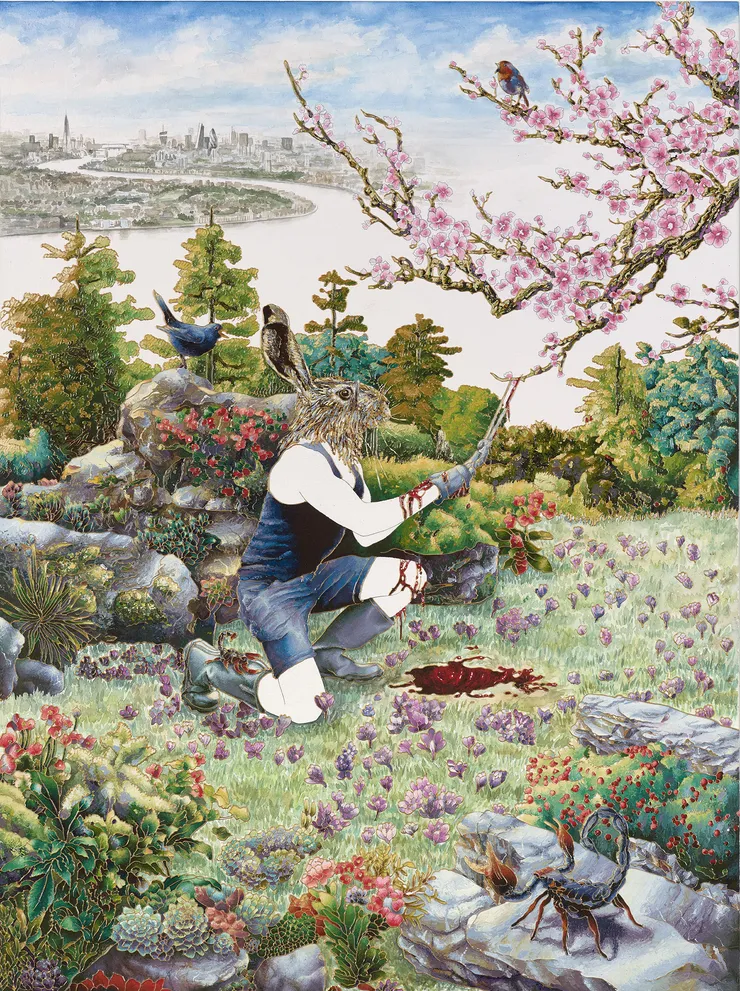 Bloom Bleeder in the looking-glass river, 2020-21