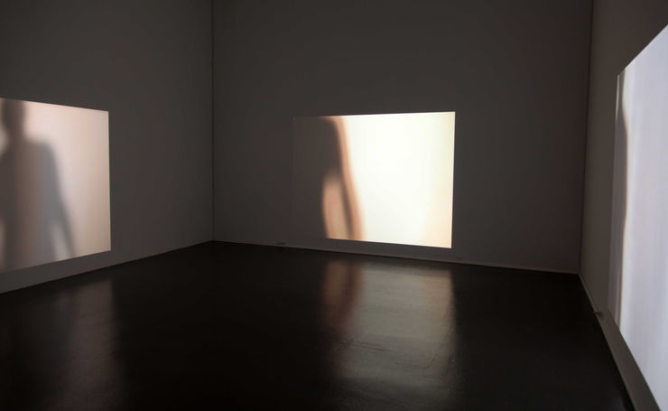 Brendan Fernandes They, 2014 Three-channel video 10 minute loop